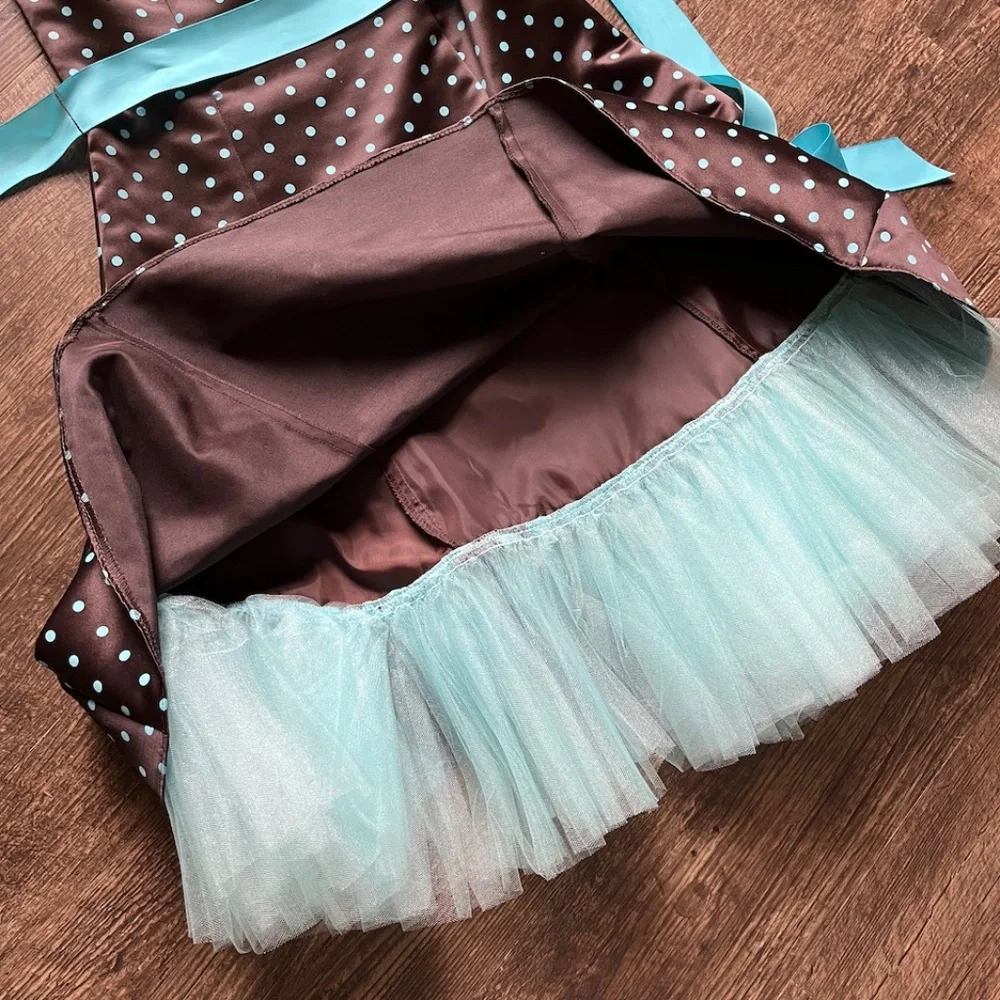 Vintage Jessica McClintock for Gunne Sax Strapless Party Dress, Size 3 - Picture 5 of 10